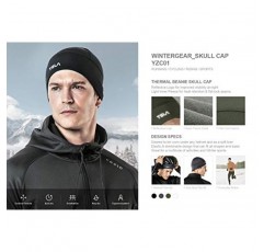 TSLA 남성과 여성 열 양털 해골 모자, 헬멧 라이너 아래 겨울 스키 사이클링, 러닝 비니 모자