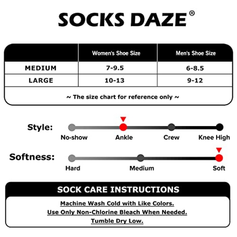 양말 Daze 3/6 팩 남성용 여성용 메리노 울 발목 러닝 스포츠 부드러운 두꺼운 쿠션 워킹 라이트 하이킹을위한 운동 양말