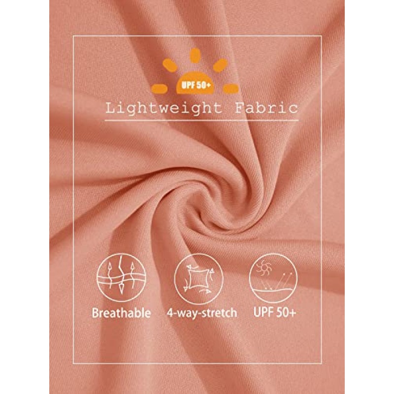 MAGCOMSEN 여성용 긴팔 셔츠 UPF 50+ 하이킹 낚시 운동용 자외선 차단 셔츠 래쉬 가드