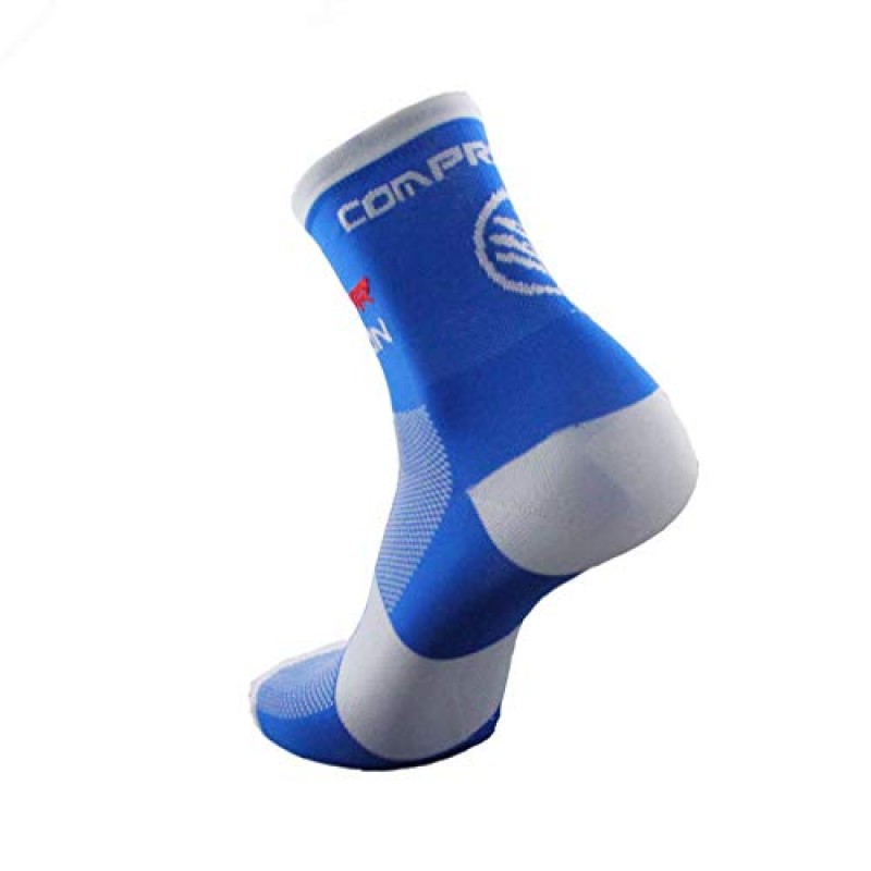 Xcompression 남녀공용 통기성 스포츠 양말 남성용 사이클링 및 러닝 압축 양말 사이즈 6-11