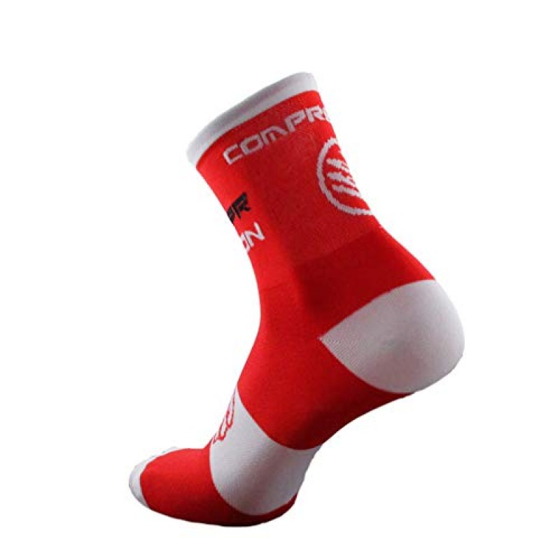 Xcompression 남녀공용 통기성 스포츠 양말 남성용 사이클링 및 러닝 압축 양말 사이즈 6-11