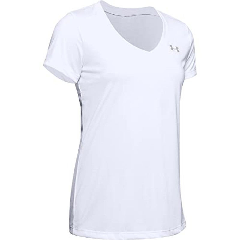 Under Armour 여성용 테크 브이넥 반소매 티셔츠