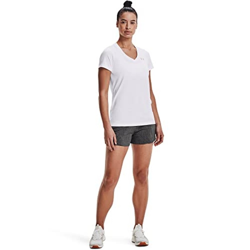 Under Armour 여성용 테크 브이넥 반소매 티셔츠