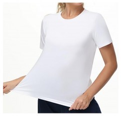 THE GYM PEOPLE 여성 운동 반팔 통기성 티셔츠 운동 요가 티셔츠