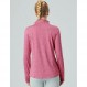 Liberty Imports 여성용 퀵 드라이 긴 소매 쿼터 지퍼 풀오버 ​​셔츠(엄지 구멍 및 포켓 포함)