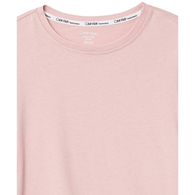 Calvin Klein 여성용 프리미엄 퍼포먼스 크루넥 티셔츠(스탠다드 및 플러스)