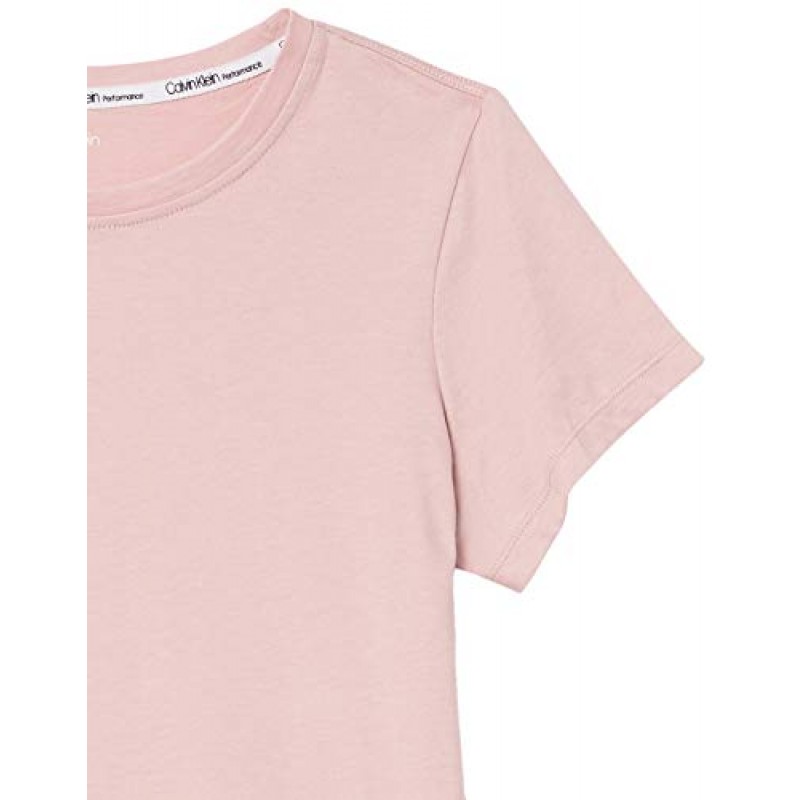 Calvin Klein 여성용 프리미엄 퍼포먼스 크루넥 티셔츠(스탠다드 및 플러스)