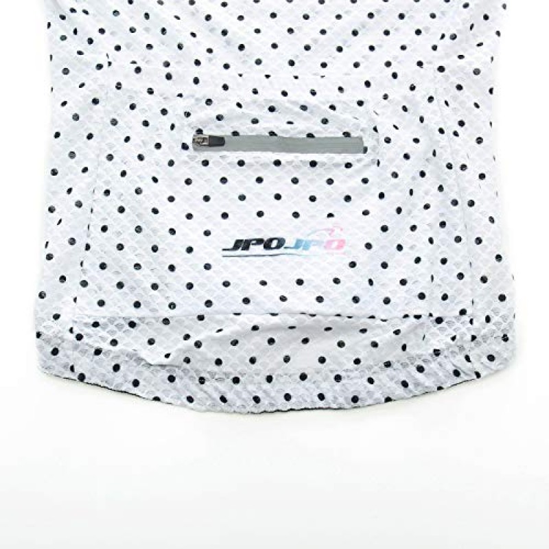 사이클링 저지 여성용, 자전거 반팔 자전거 셔츠 탑(포켓 4개 포함) 반사 S-3XL