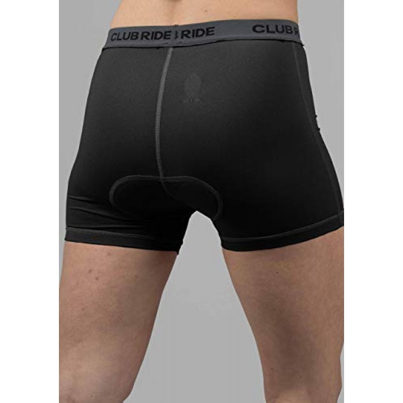 Club Ride Apparel 여성용 June Chamois 3인치 레벨 1 사이클링 반바지 - Gel Chamois Liner