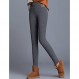 Yeokou Womens Sherpa 라이닝 스웨트 팬츠 겨울 운동 조깅 플리스 바지