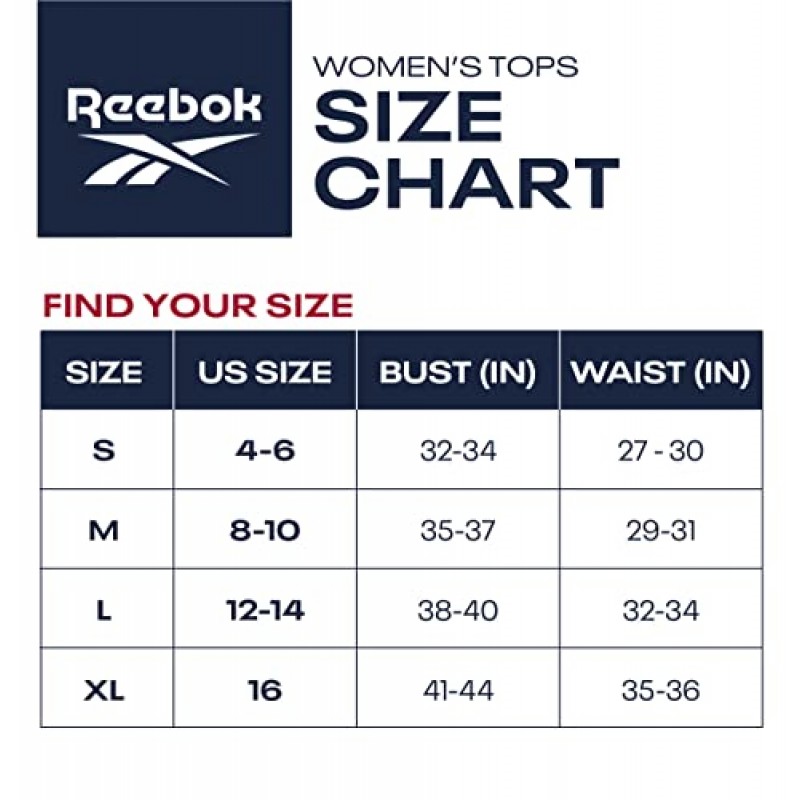 Reebok 여성용 퍼포먼스 써멀 셔츠 - 애슬레틱 베이스 레이어 긴소매 셔츠(S-XL)