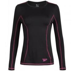 Reebok 여성용 퍼포먼스 써멀 셔츠 - 애슬레틱 베이스 레이어 긴소매 셔츠(S-XL)