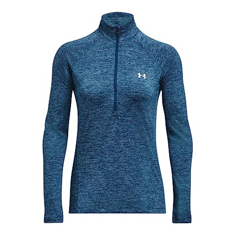 Under Armour 여성 Tech Twist ½ 지퍼 긴소매 풀오버