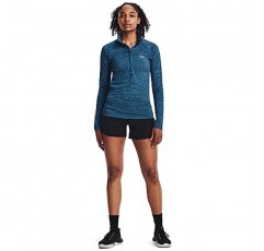 Under Armour 여성 Tech Twist ½ 지퍼 긴소매 풀오버