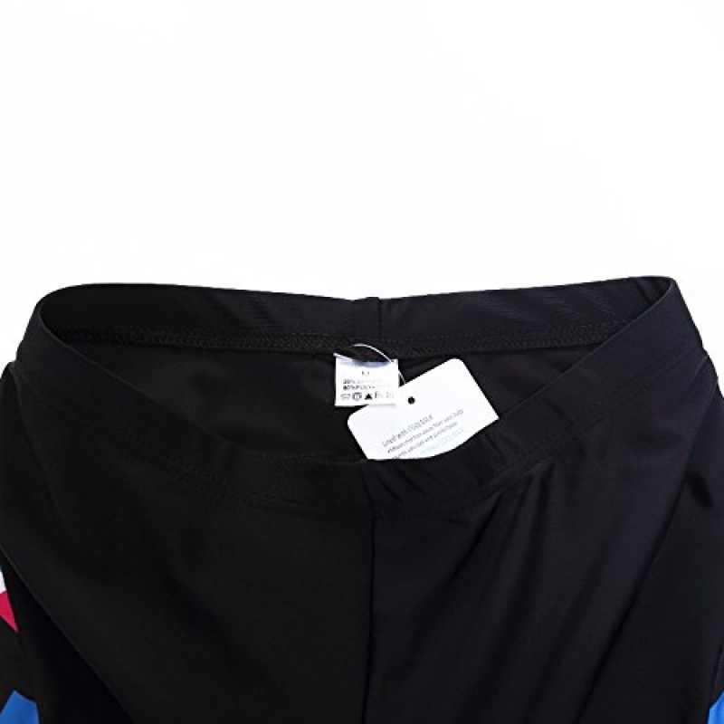 사이클링 턱받이 반바지 여성용 자전거 자전거 턱받이 반바지 3D 젤 패드 포함