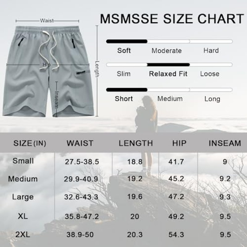 Msmsse 여성용 하이킹 카고 반바지 빠른 건조 경량 스트레치 야외 골프 여름 캐주얼 스포츠 반바지