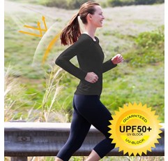 FEIXIANG UPF 50+ 여성용 긴 소매, UV 자외선 차단 낚시 셔츠 여성 하이킹 수영용 빠른 건조