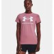 Under Armour 여성용 라이브 스포츠스타일 그래픽 반소매 크루넥 티셔츠