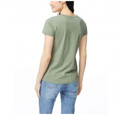 Nautica 여성용 Easy Comfort Supersoft 100% 코튼 클래식 로고 티셔츠
