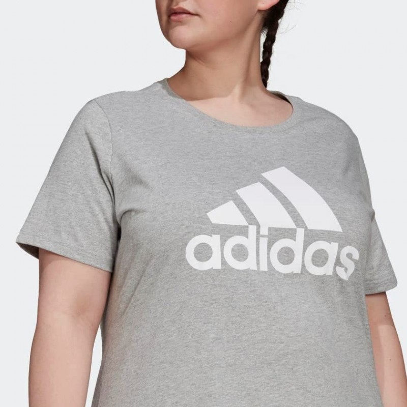 adidas 여성 에센셜 로고 티셔츠