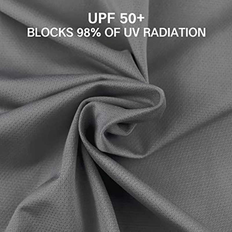 MOUNT TEC 유니섹스 UV 보호 핑거리스 장갑 UPF 50+ 야외 낚시 사이클링 하이킹 운전 카약 용 여름용 장갑