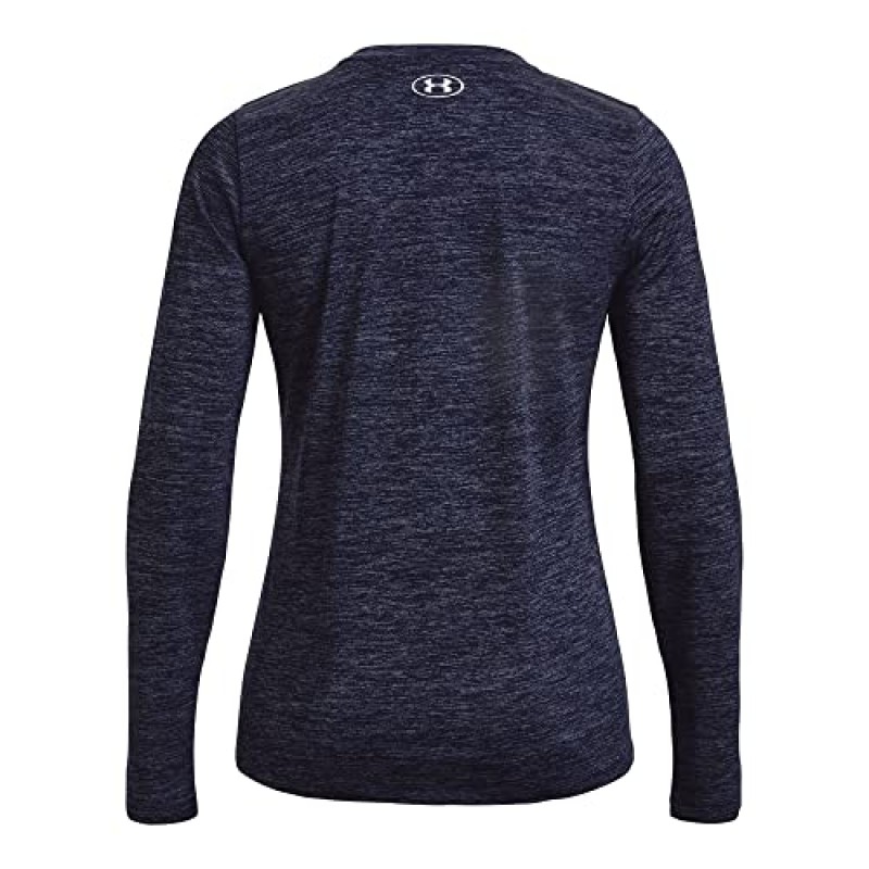 Under Armour 여성용 Tech Twist Crew 긴팔 티셔츠