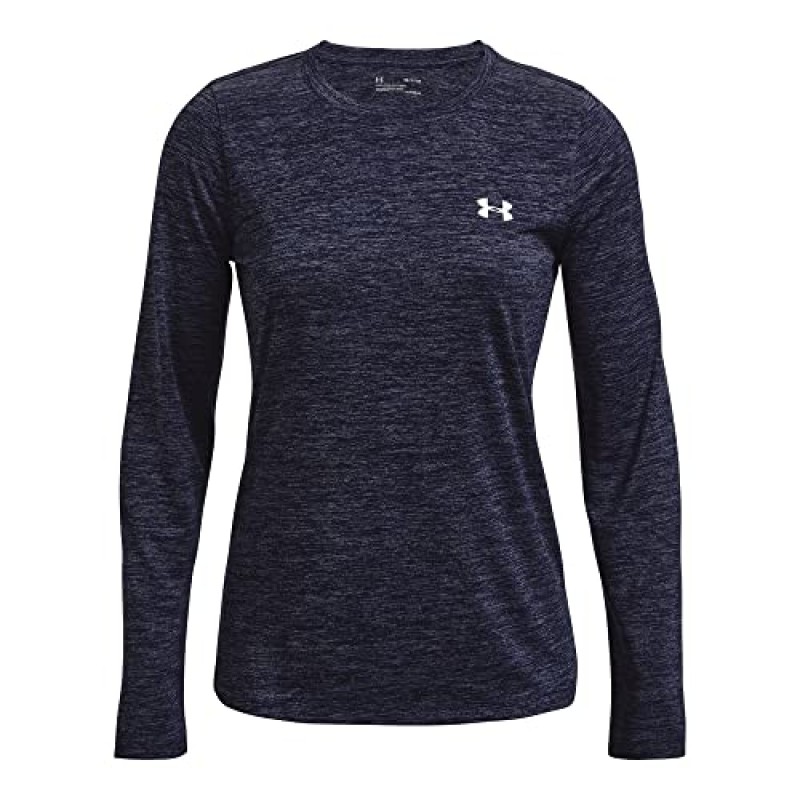 Under Armour 여성용 Tech Twist Crew 긴팔 티셔츠