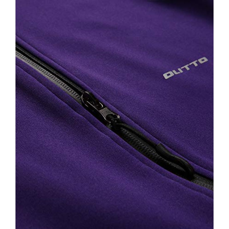 Outto 여성용 사이클링 보온 재킷 Softshell 겨울 긴 소매 방풍 저지