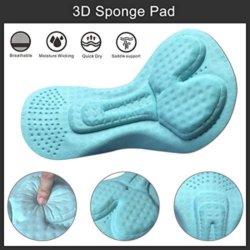 MUCUBAL 여성용 자전거 속옷 3D 패딩 자전거 반바지 MTB Cycling Briefs