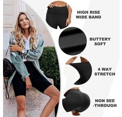 HLTPRO 3팩 여성용 바이커 반바지(Reg & Plus Size) - 운동, 달리기용 8