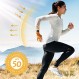 여성용 긴 소매 UPF 50+ UV 자외선 차단 셔츠 래쉬 가드 수영 티셔츠/까마귀 야외 하이킹을 위한 빠른 건조