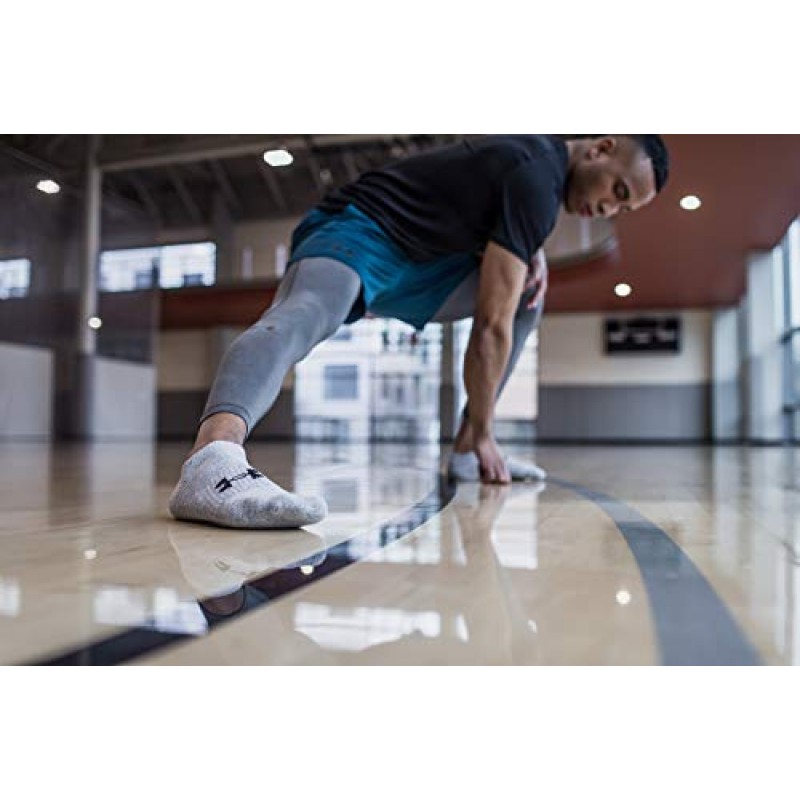 Under Armour 여성용 면 노쇼 양말, 멀티페어