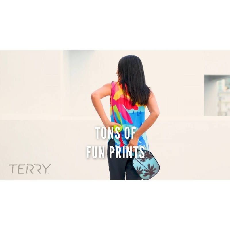 Terry Soleil 긴 소매 플로우 탑 - 여성용 편안한 핏 UPF 50+ 자외선 차단 사이클링 져지, 레귤러 & 플러스 사이즈