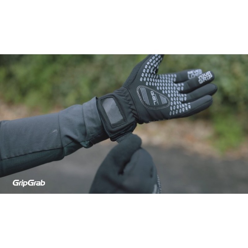 GripGrab Ride 방수 겨울 사이클링 장갑 양털 안감 겨울 자전거 장갑 추운 날씨 사이클링 장갑 겨울 자전거 장갑