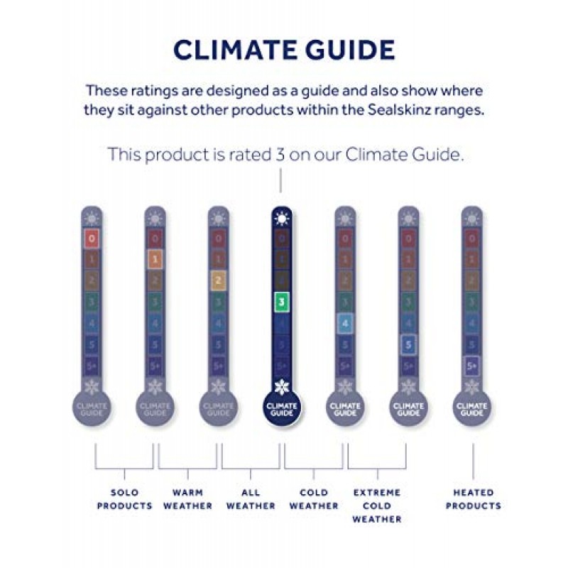 SEALSKINZ 여성용 방수 전천후 사이클 장갑