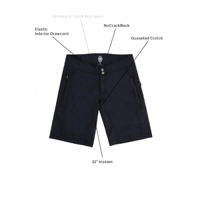 Club Ride Apparel 여성용 Savvy 사이클링 반바지 - 11인치 안쪽 솔기 바이킹 반바지