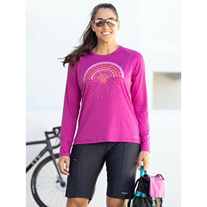 여성용 Terry Fixie 패딩 반바지, 10.75인치 밑아래, 흡수성 통기성이 좋고 신축성이 뛰어난 산악 자전거 반바지
