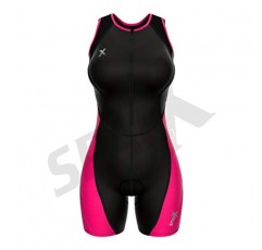 Sparx Elite 여성용 트라이애슬론 슈트 압축 패딩 TriSuit 수영 사이클링 브라 지지대 포함 달리기