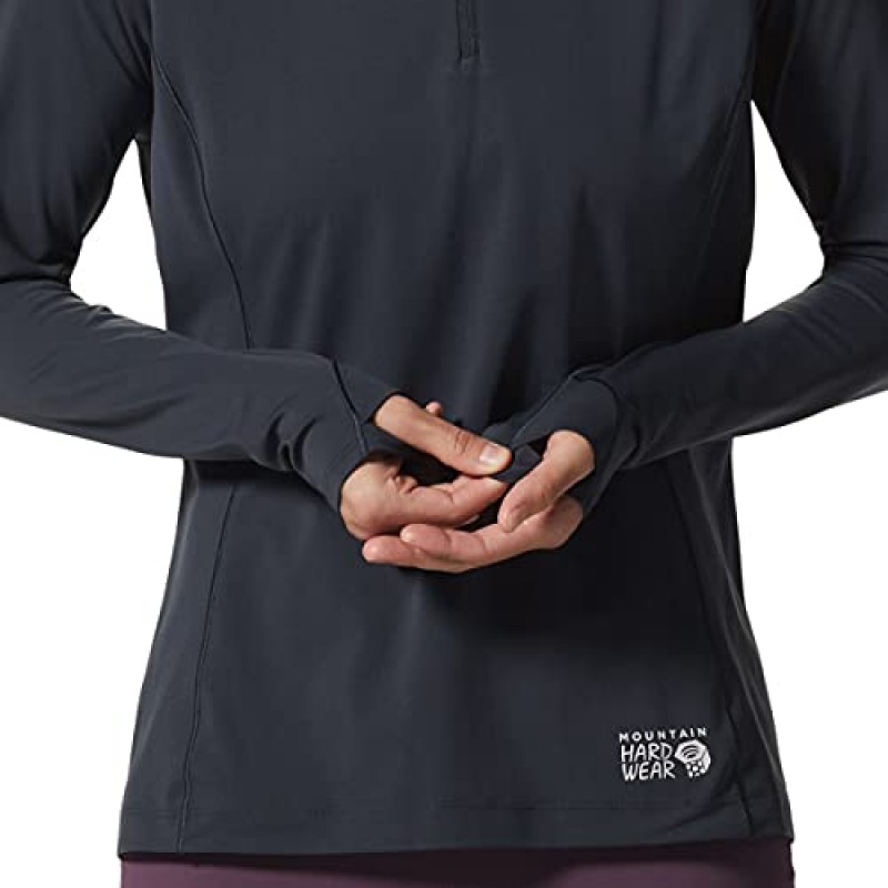 Mountain Hardwear 스키, 등산, 배낭여행 및 하이킹을 위한 여성용 마운틴 스트레치 하프 지퍼