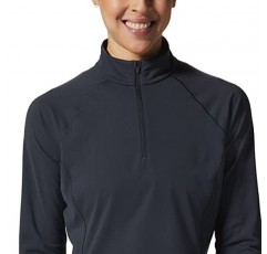Mountain Hardwear 스키, 등산, 배낭여행 및 하이킹을 위한 여성용 마운틴 스트레치 하프 지퍼