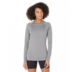 Under Armour 여성용 Authentics 긴 소매 크루넥 티셔츠