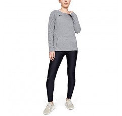 Under Armour 여성용 허슬 플리스 크루넥 티셔츠