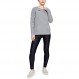 Under Armour 여성용 허슬 플리스 크루넥 티셔츠