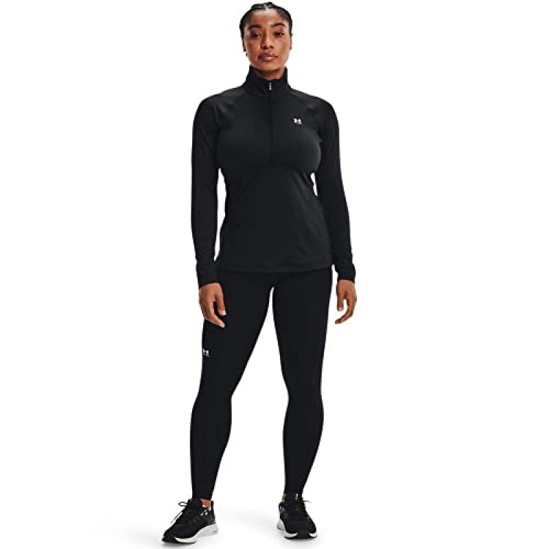 Under Armour 여성 정품 ColdGear ¼ 지퍼 티셔츠