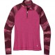Smartwool 여성용 메리노 250 패턴 1/4 지퍼 베이스 레이어 – 100% 메리노 울
