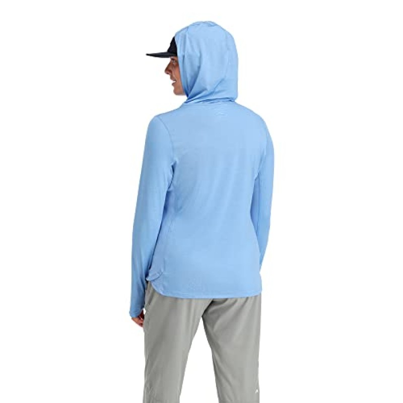 Simms 여성용 Solarflex 낚시 후디 셔츠(UPF 50 포함)