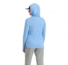 Simms 여성용 Solarflex 낚시 후디 셔츠(UPF 50 포함)