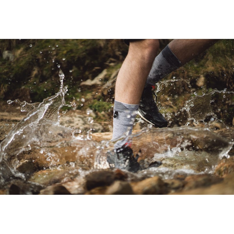 SEALSKINZ 여성용 추운 날씨 중간 길이 양말