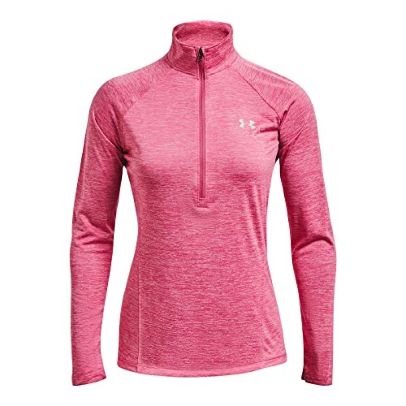 Under Armour 여성 Tech Twist ½ 지퍼 긴소매 풀오버