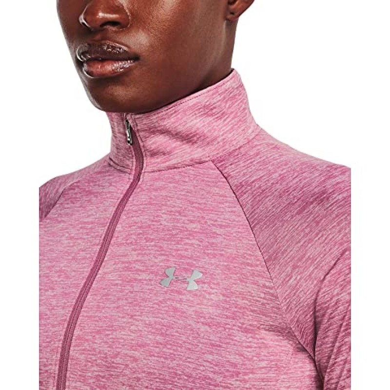 Under Armour 여성 Tech Twist ½ 지퍼 긴소매 풀오버